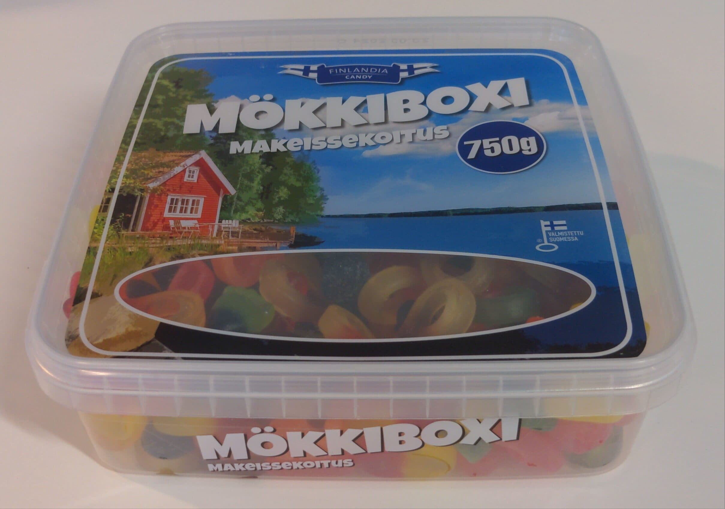 Finlandia Candy Mökkiboksi makeissekoitus packshot