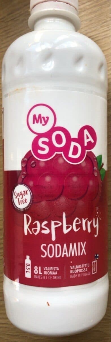 MySoda respberry packshot