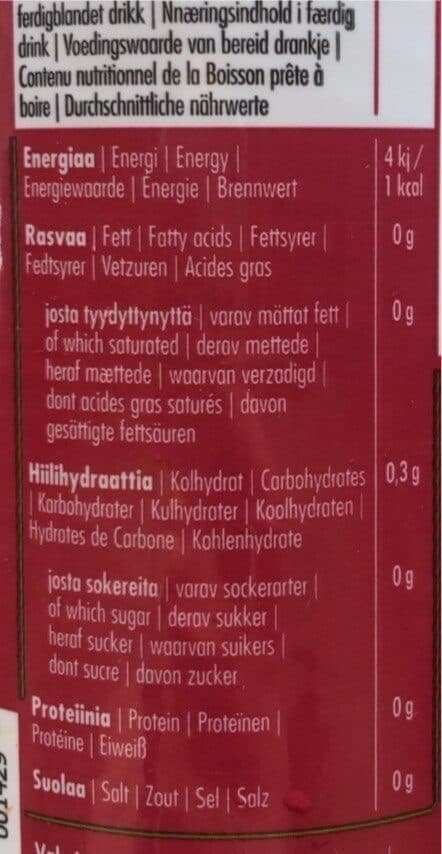Open Food Facts MySoda respberry packshot