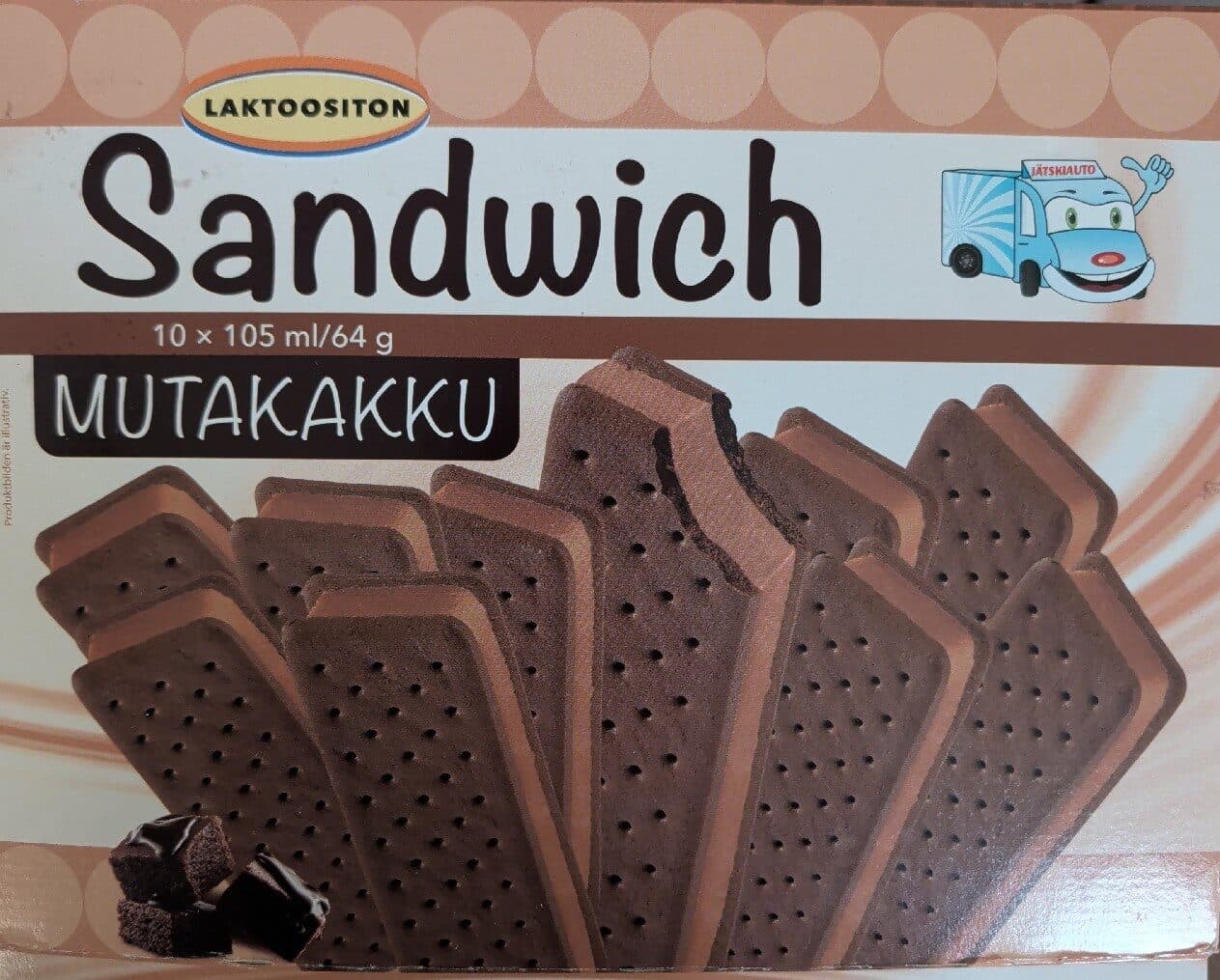 Jätskiauto Mutakakku Sandwitch packshot