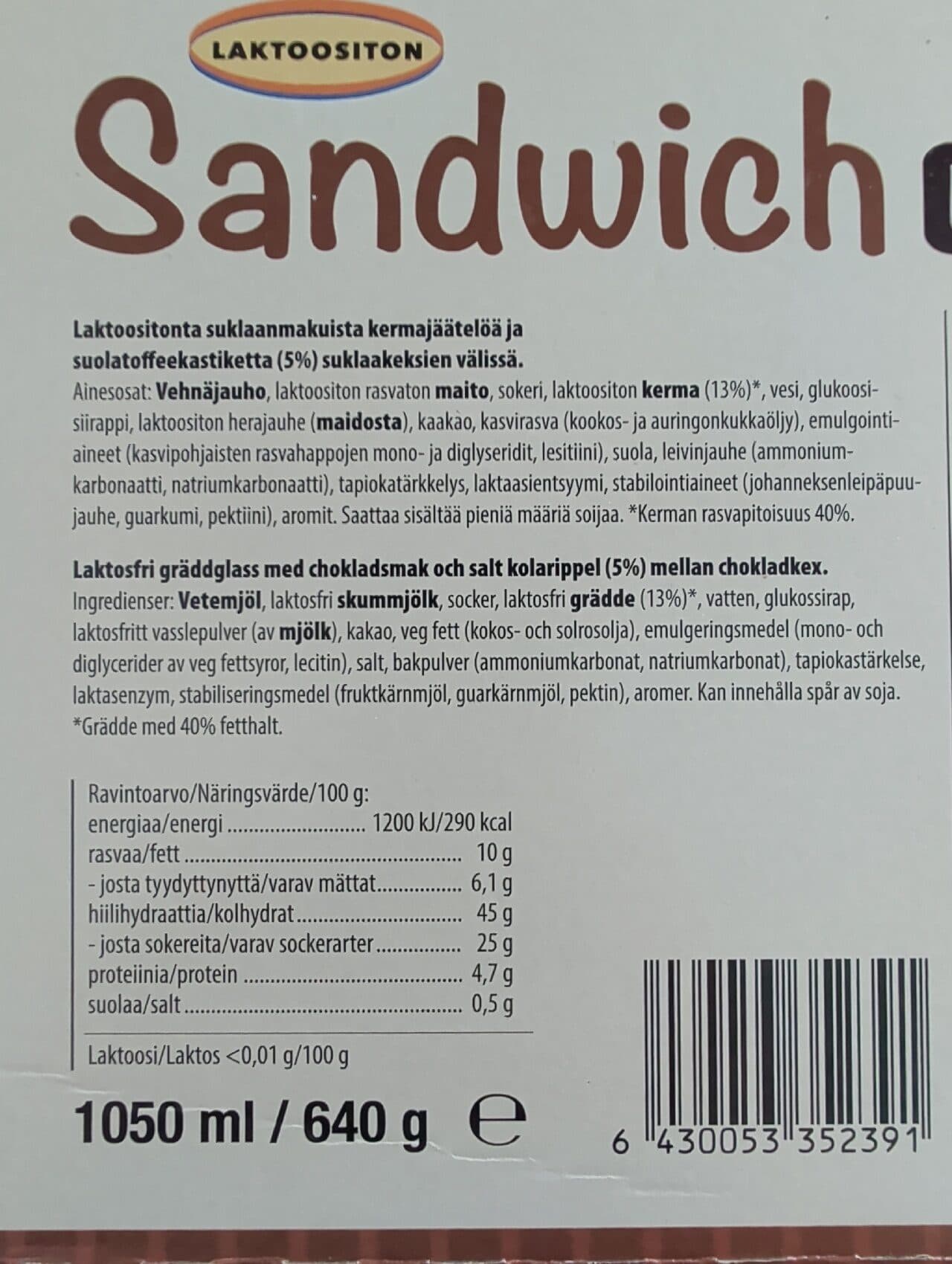 Jätskiauto Mutakakku Sandwitch packshot