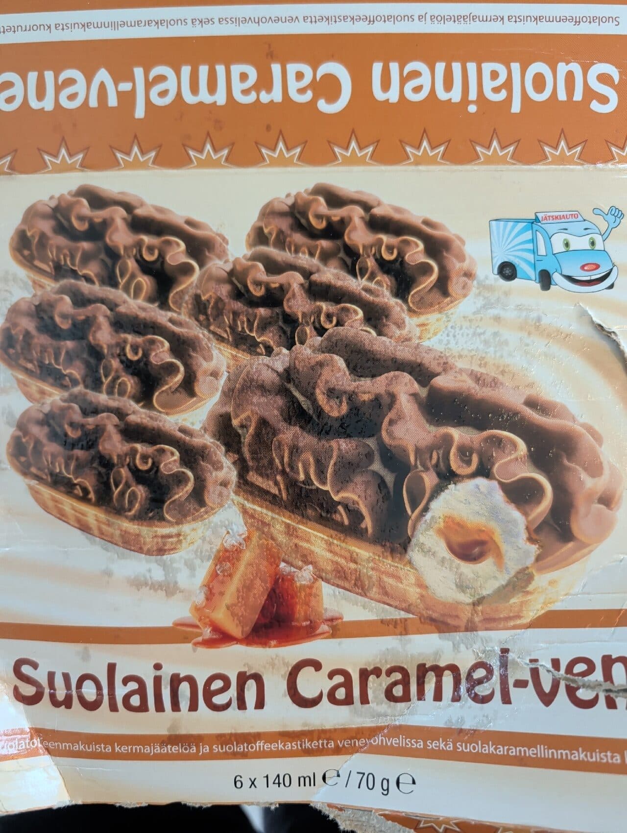 Jätskiauto Suolainen Caramel-vene packshot
