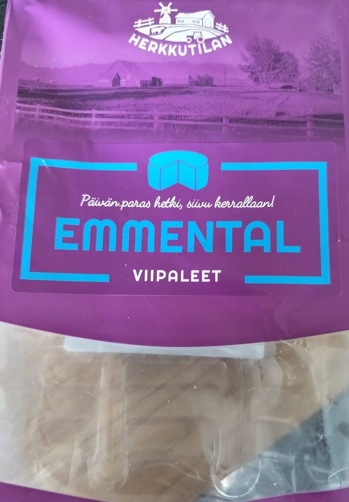 Herkkutilan Emmental Viipaleet packshot
