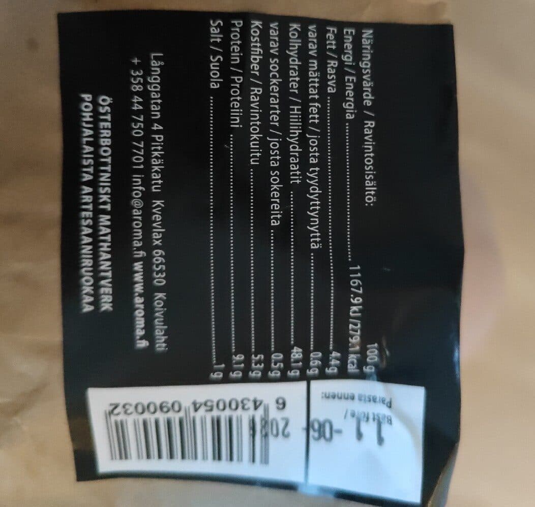 Aroma Myslileipä packshot