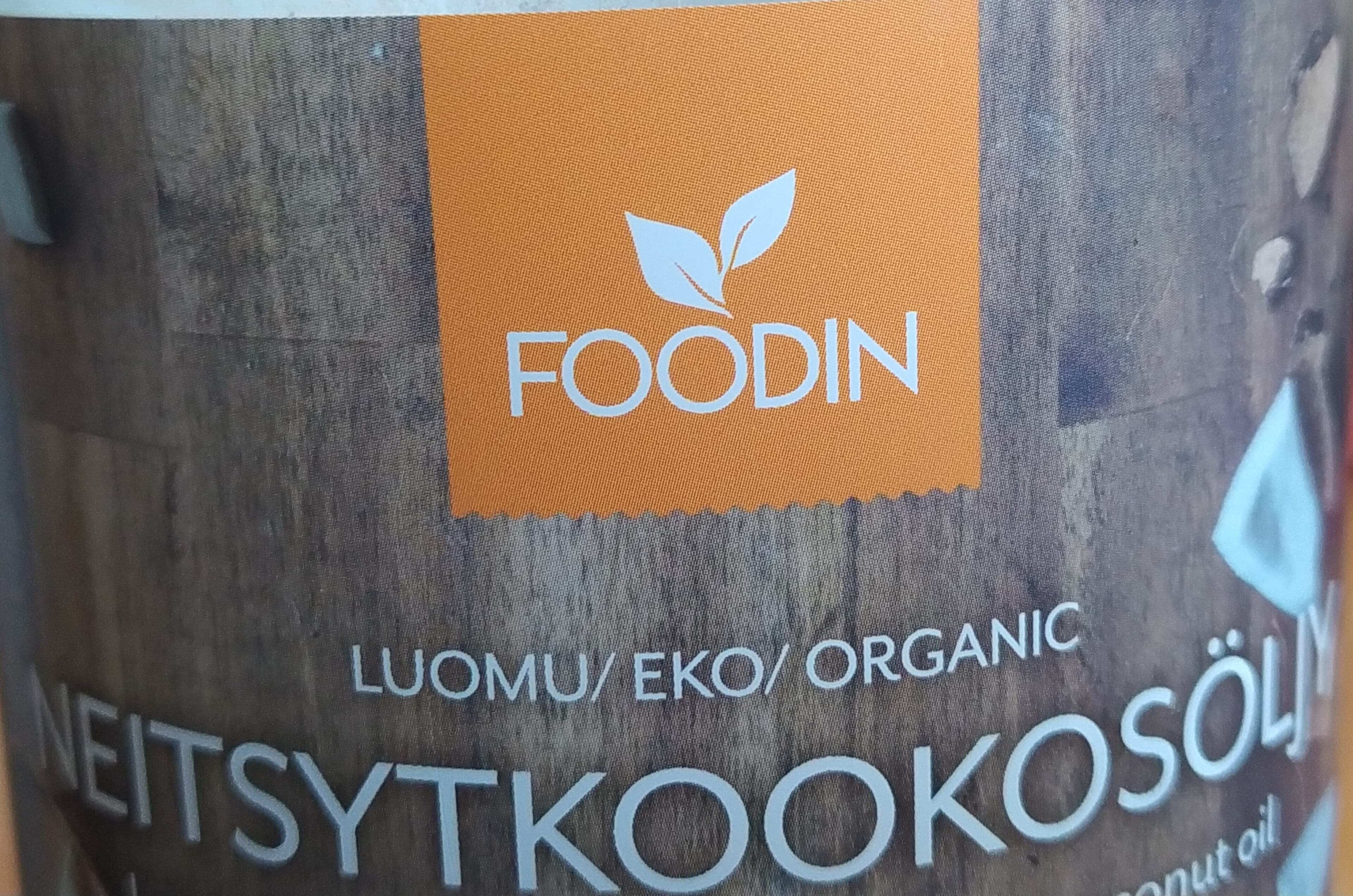 Foodin Neitsytkookosöljy packshot