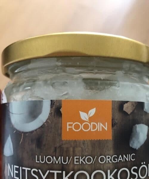 Foodin Neitsytkookosöljy packshot
