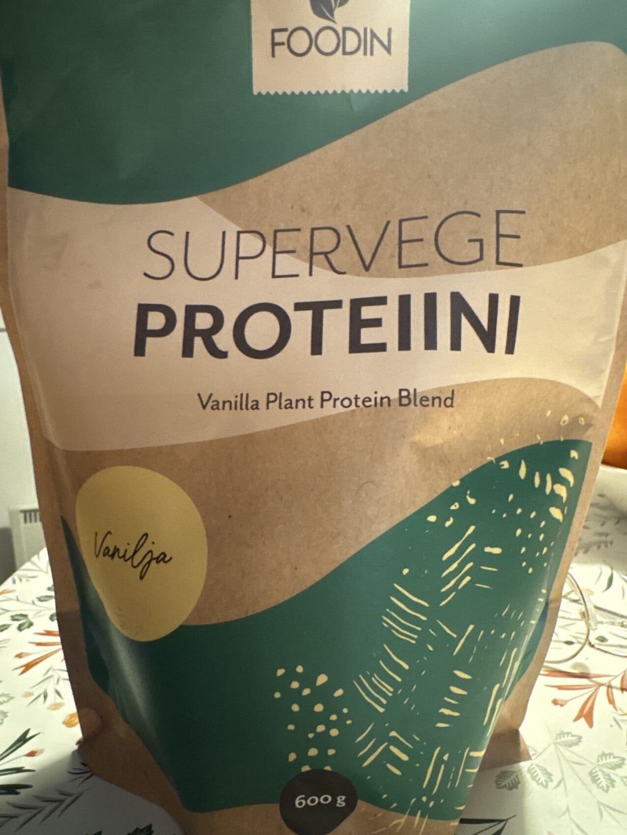 Foodin Supervege Proteiini Vanilja packshot