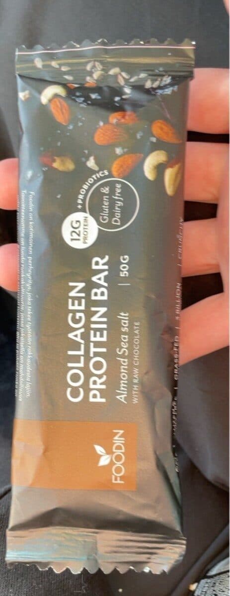 Collagen Protein Bar Almond Sea Salt packshot