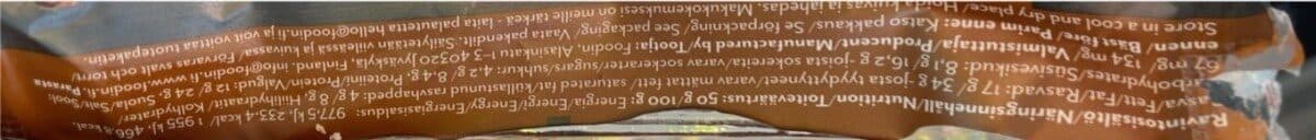 Open Food Facts Collagen Protein Bar Almond Sea Salt packshot