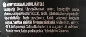 Jymy Minttusuklaa packshot