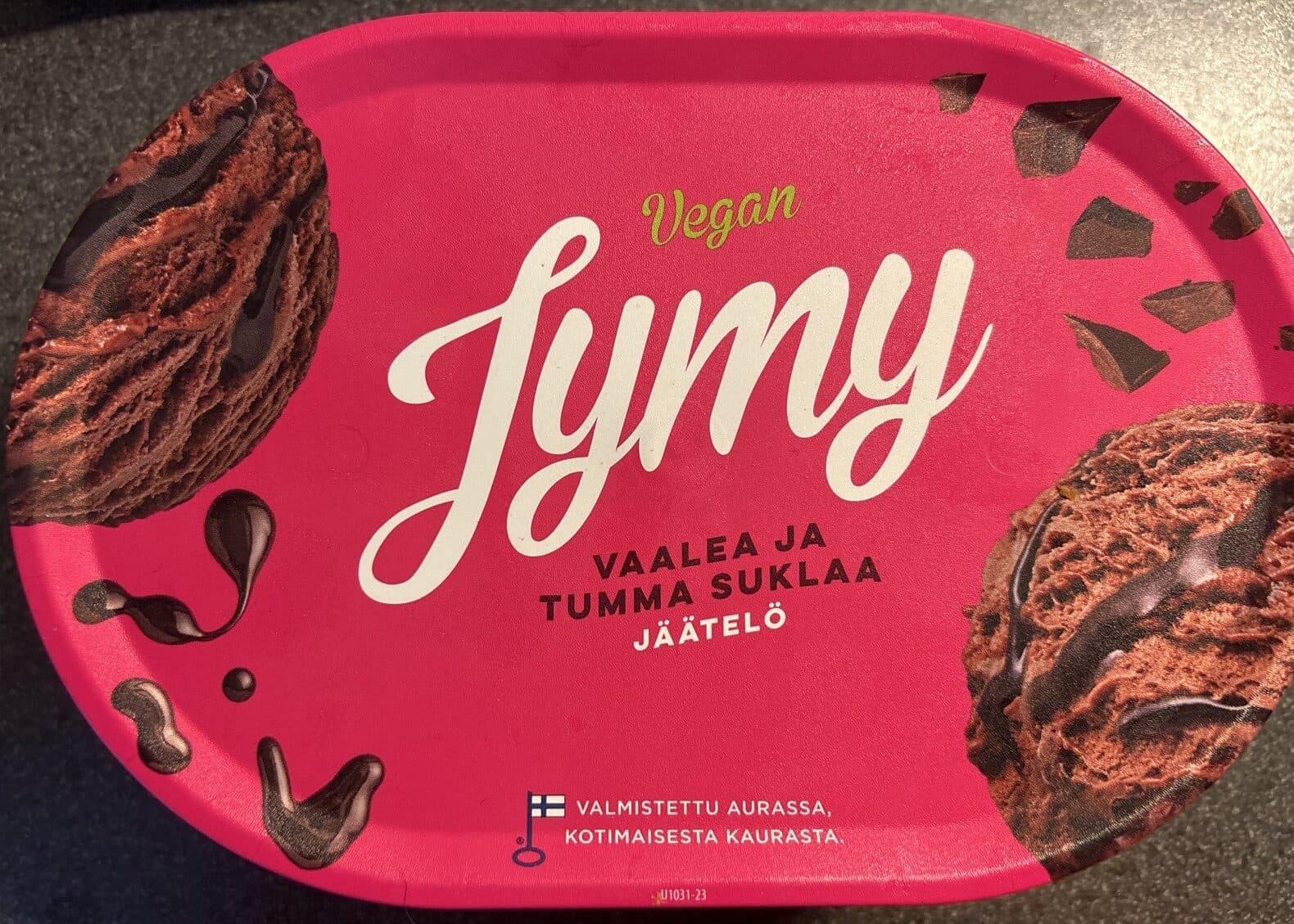Jymy Jäätelö Vaalea ja tumma suklaa packshot