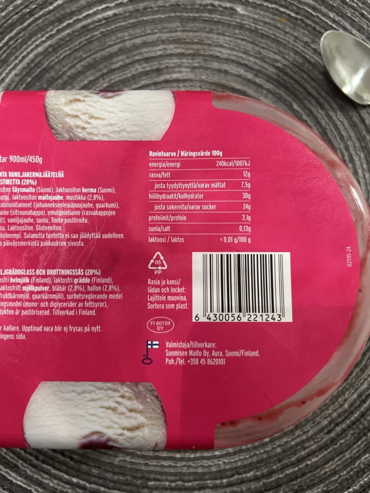 Jymy Kuningatar Kermajäätelö packshot
