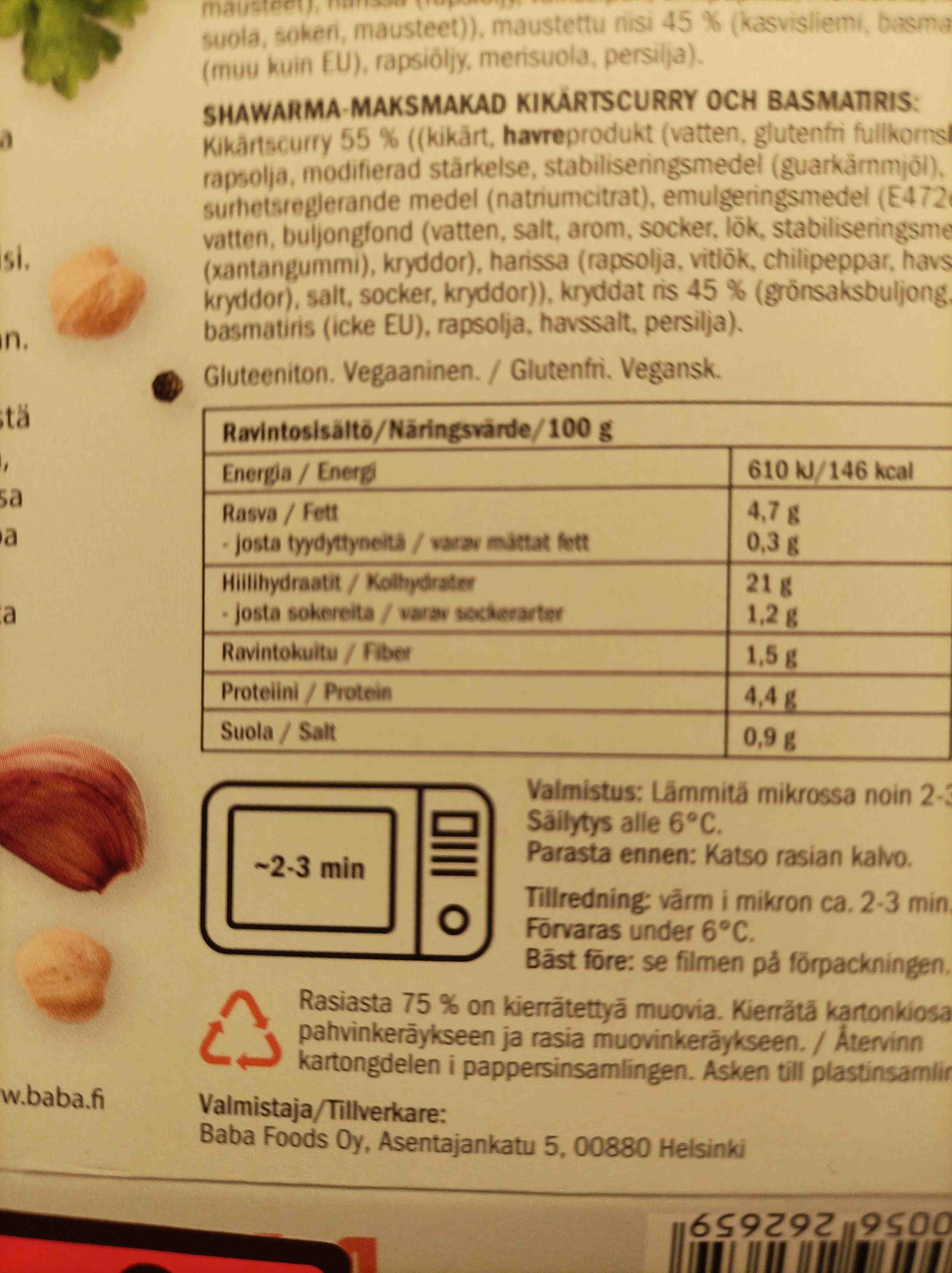 Baba Ateria 6430056262659 packshot