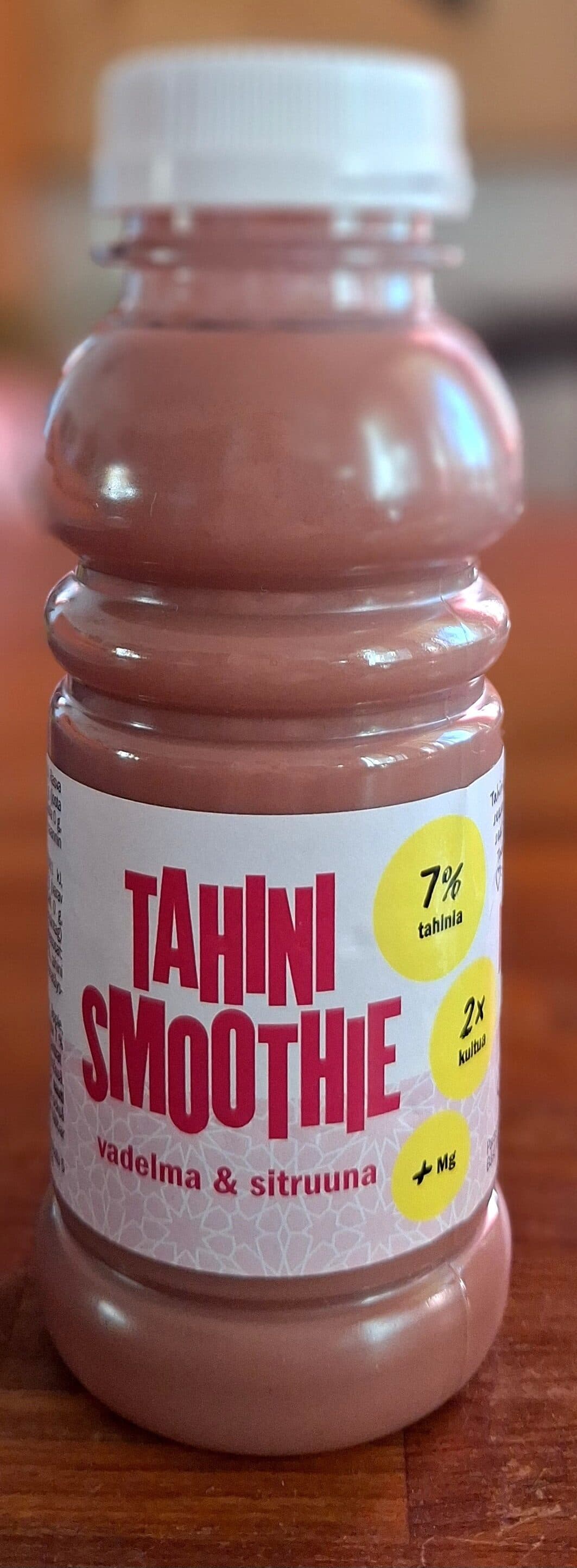 Baba Foods Tahini Smoothie Vadelma & Sitruuna packshot