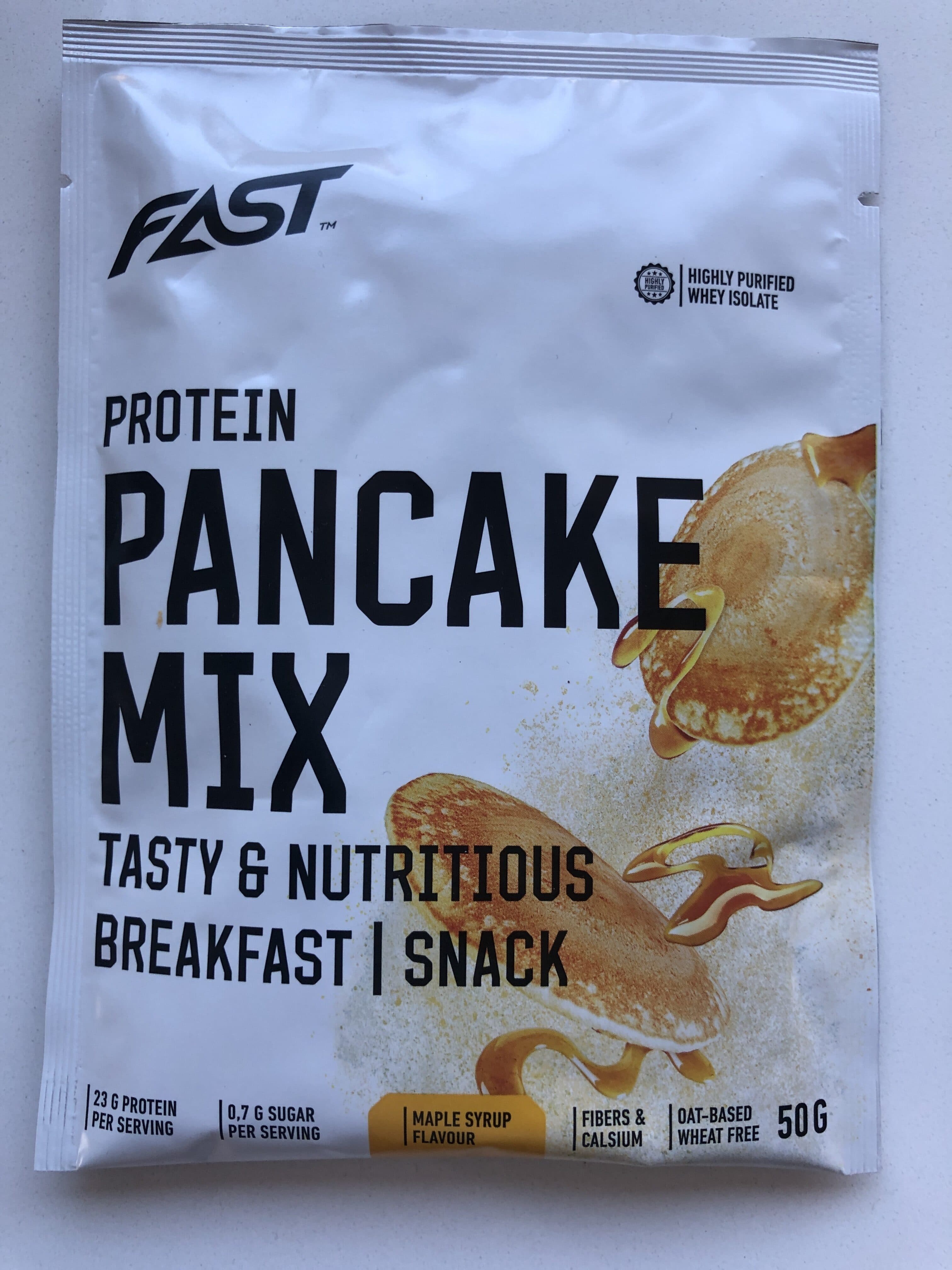 Fast Fast protein pancake packshot