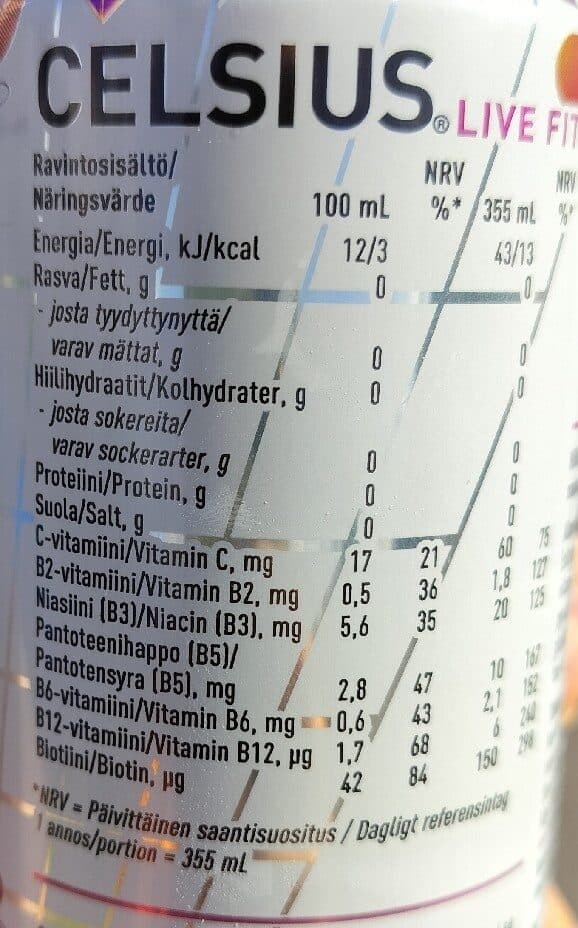 Celsius Galaxy Vibe packshot