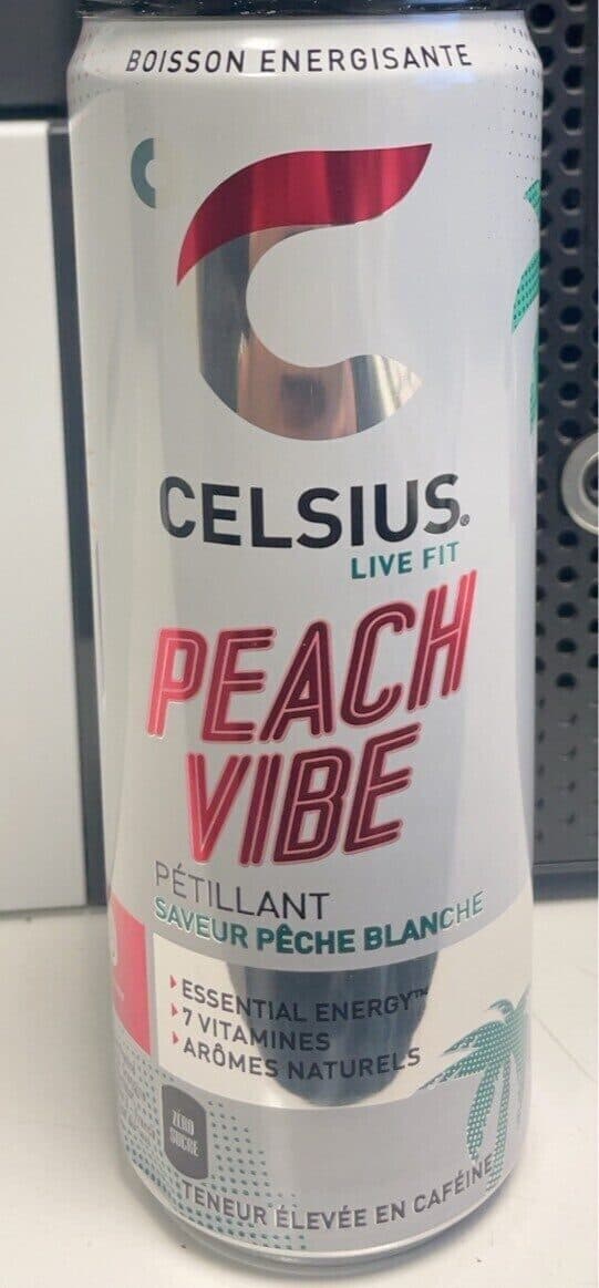 Celsius live fit 35.5CL CELSIUS PEACH VIB packshot
