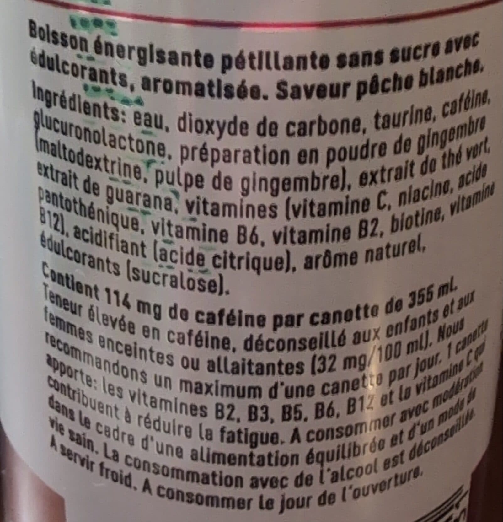 Celsius live fit 35.5CL CELSIUS PEACH VIB packshot