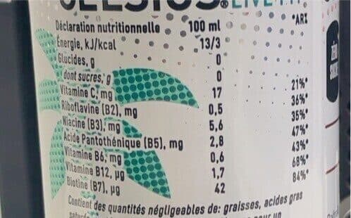 Celsius live fit 35.5CL CELSIUS PEACH VIB packshot