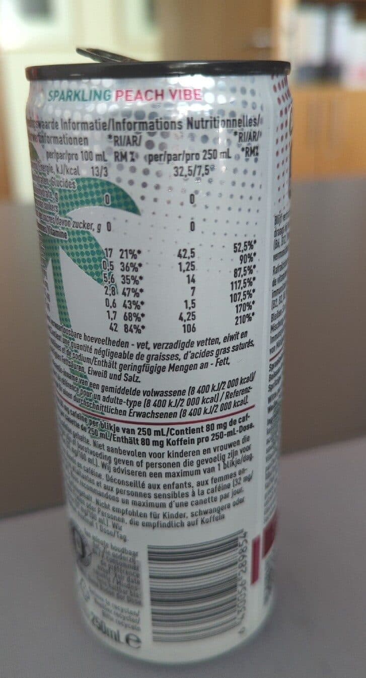 CELSIUS Peach Vibe packshot