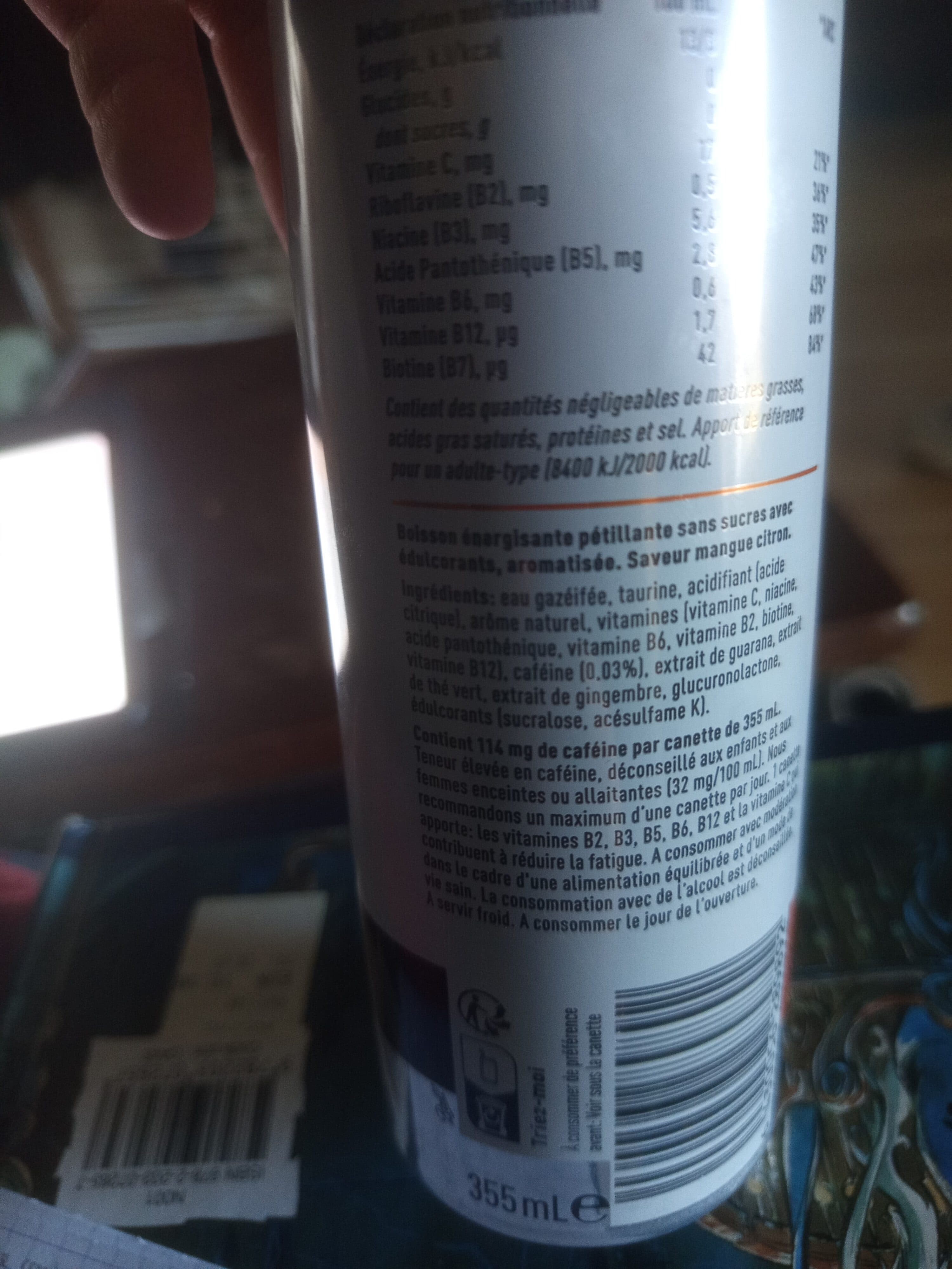 Cels Sparkling Mango Lemon packshot
