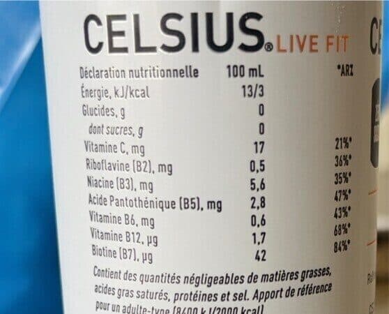 Cels Sparkling Mango Lemon packshot