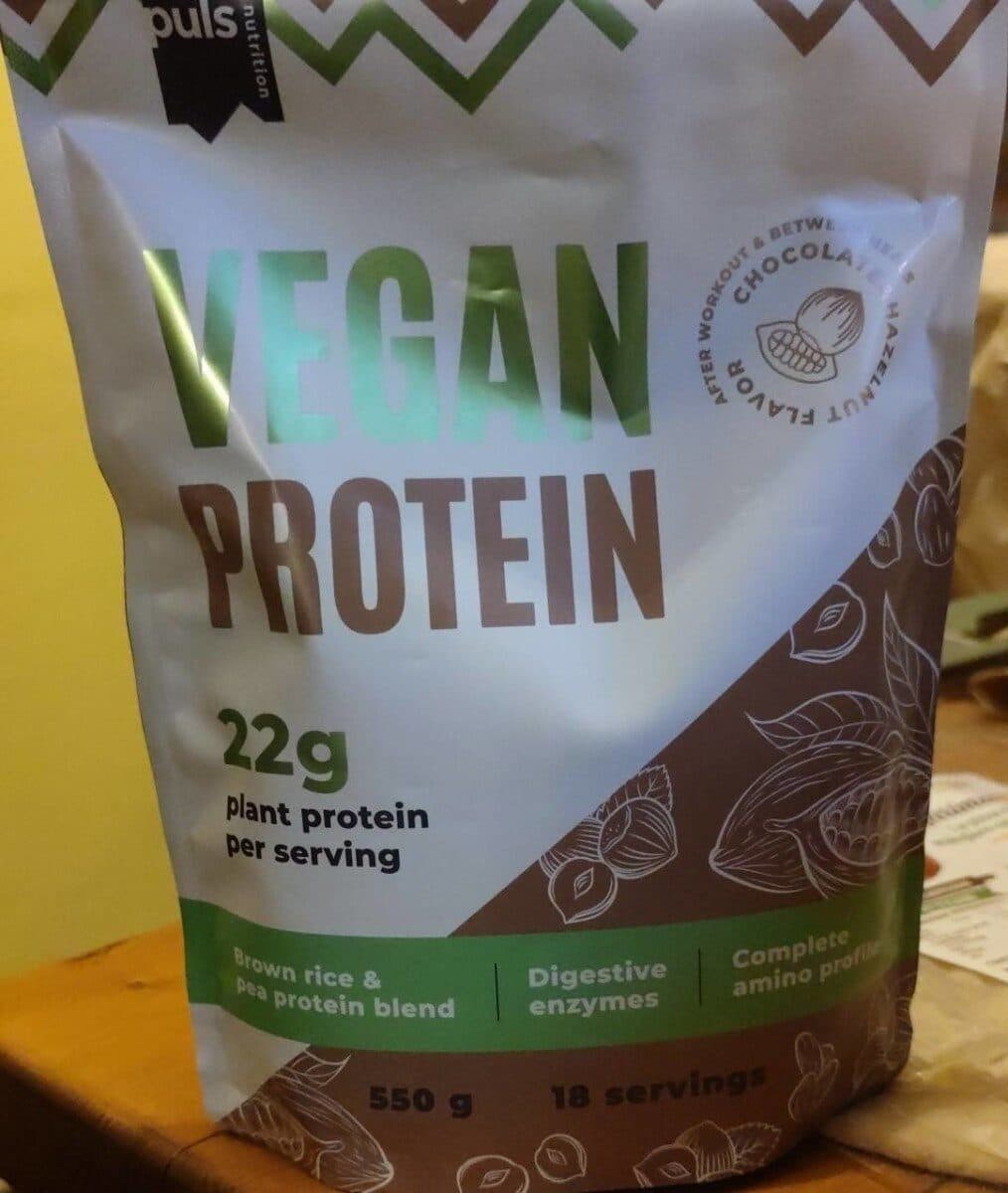 Vegan protein packshot
