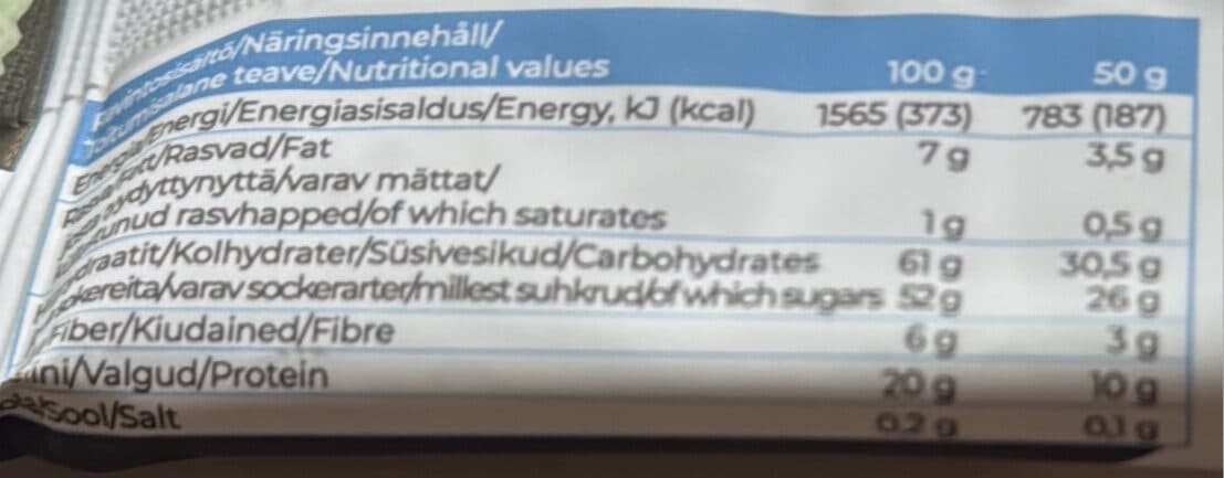 Open Food Facts 3 egg whites bar packshot