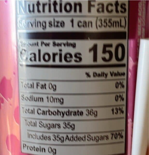 Open Food Facts Watermelon soda packshot