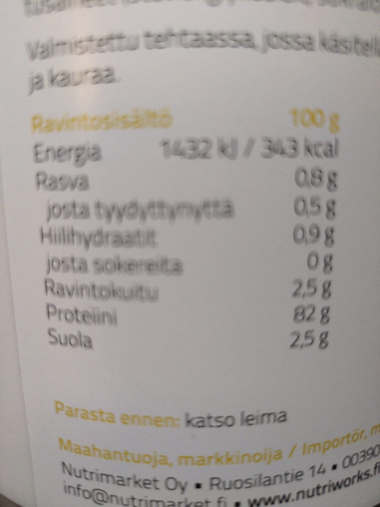 Nutri Works Egg White Isolate Word Chocolate packshot