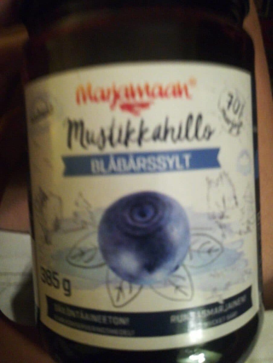 Marjamaan Blåbärssylt packshot