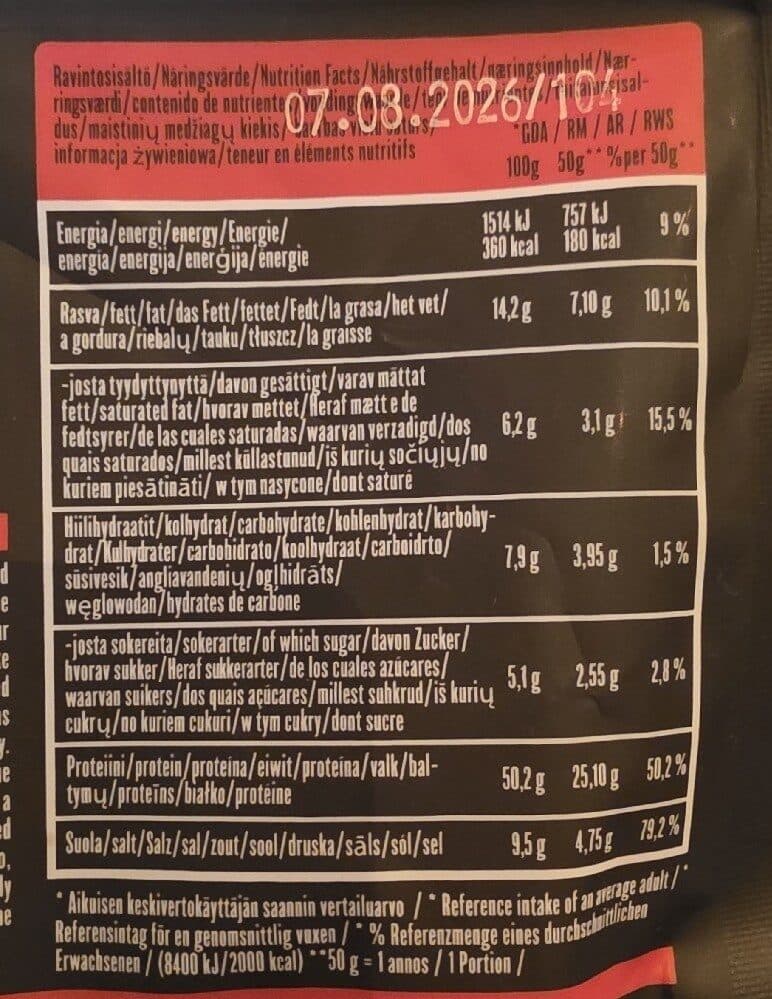 Kuivalihakundi Beef Jerky packshot