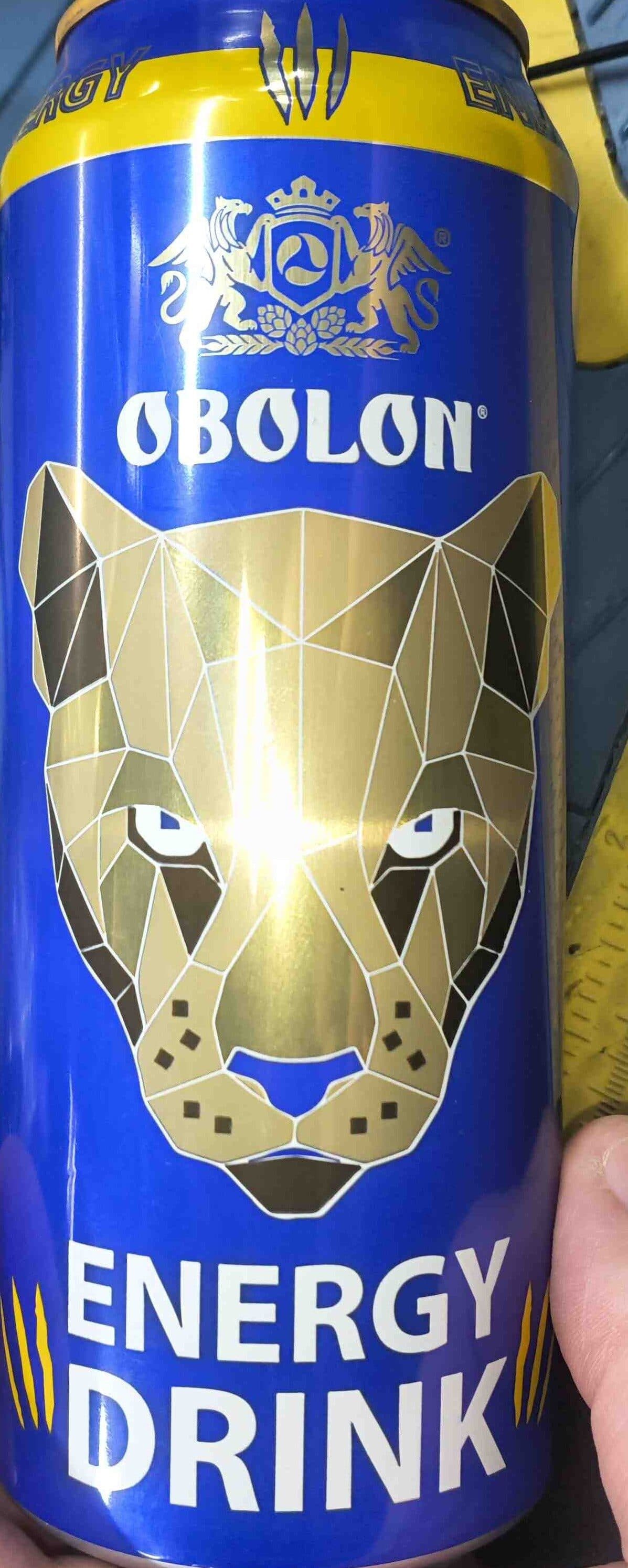 Obolon Енергетичний напій Obolon energy drink packshot