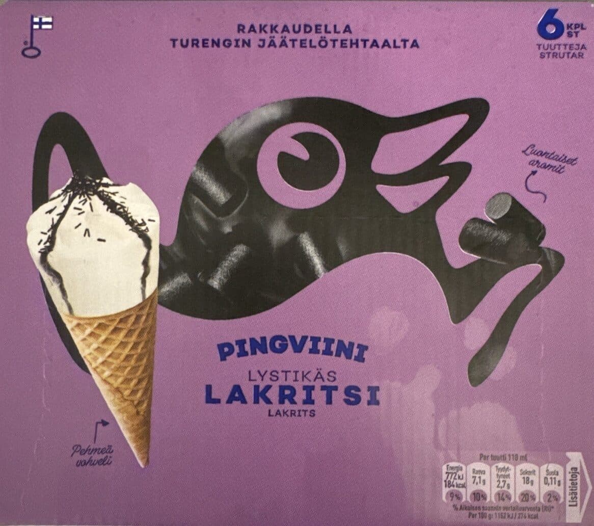 Pingviini Lakritsituutti packshot