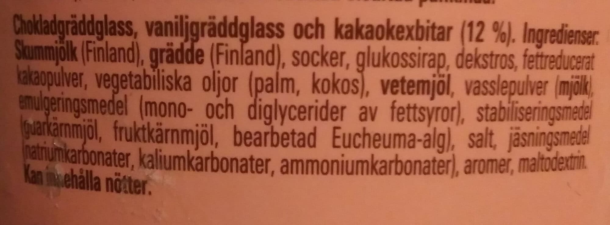 Fazer Domino Kermajäätelöä packshot