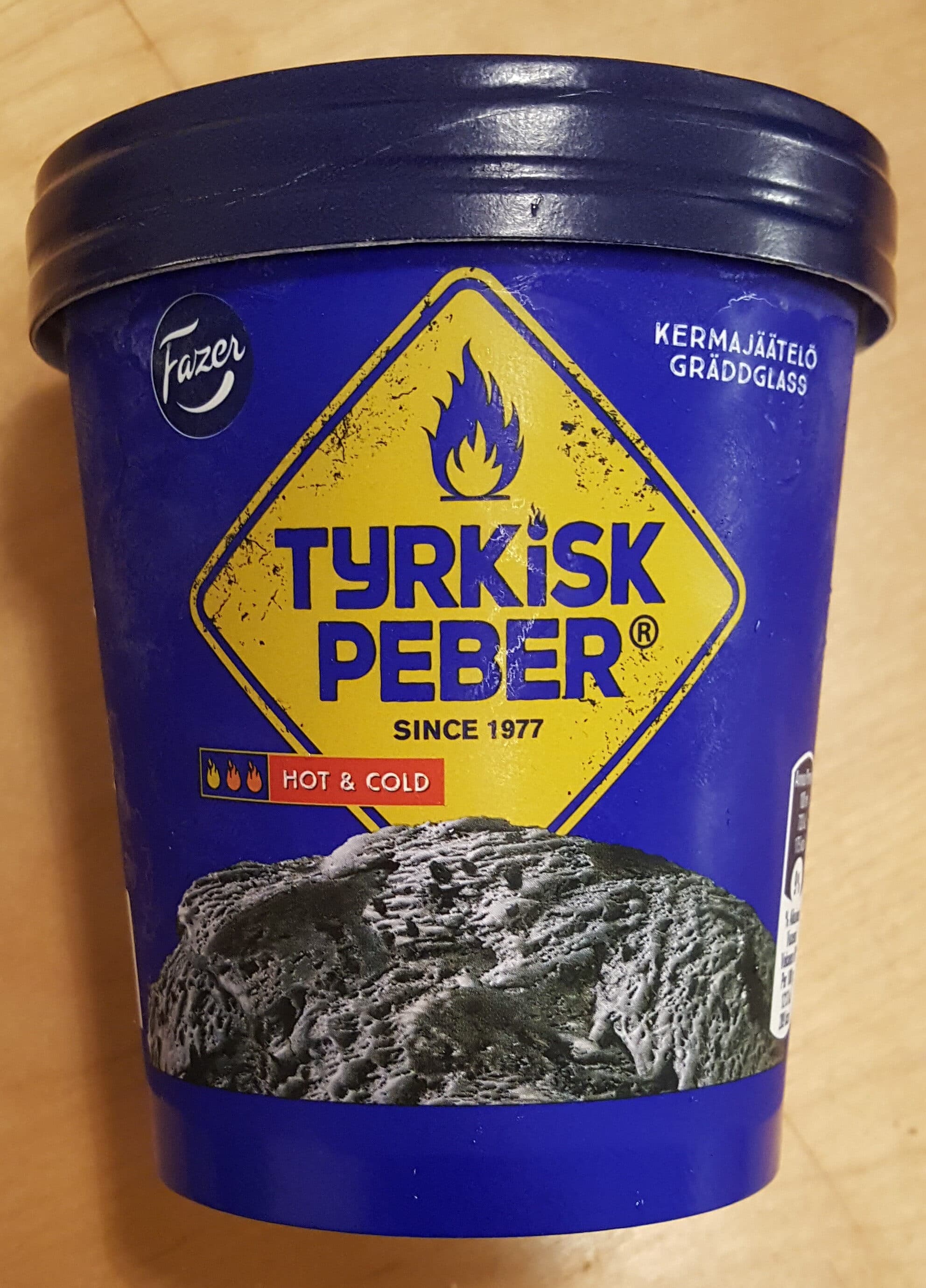 Fazer Tyrkisk Peber Gräddglass packshot