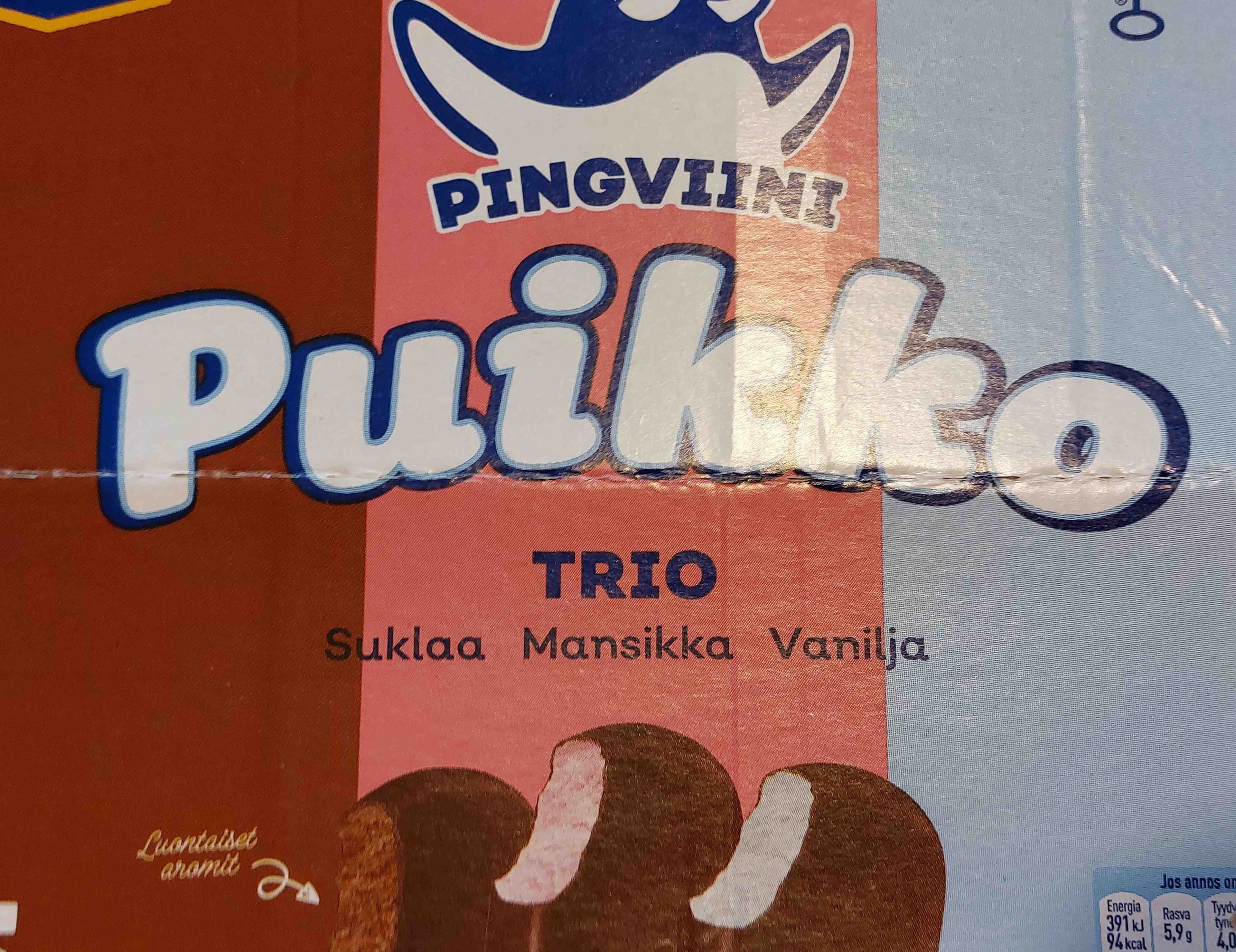 Pingviini Puikko Trio packshot