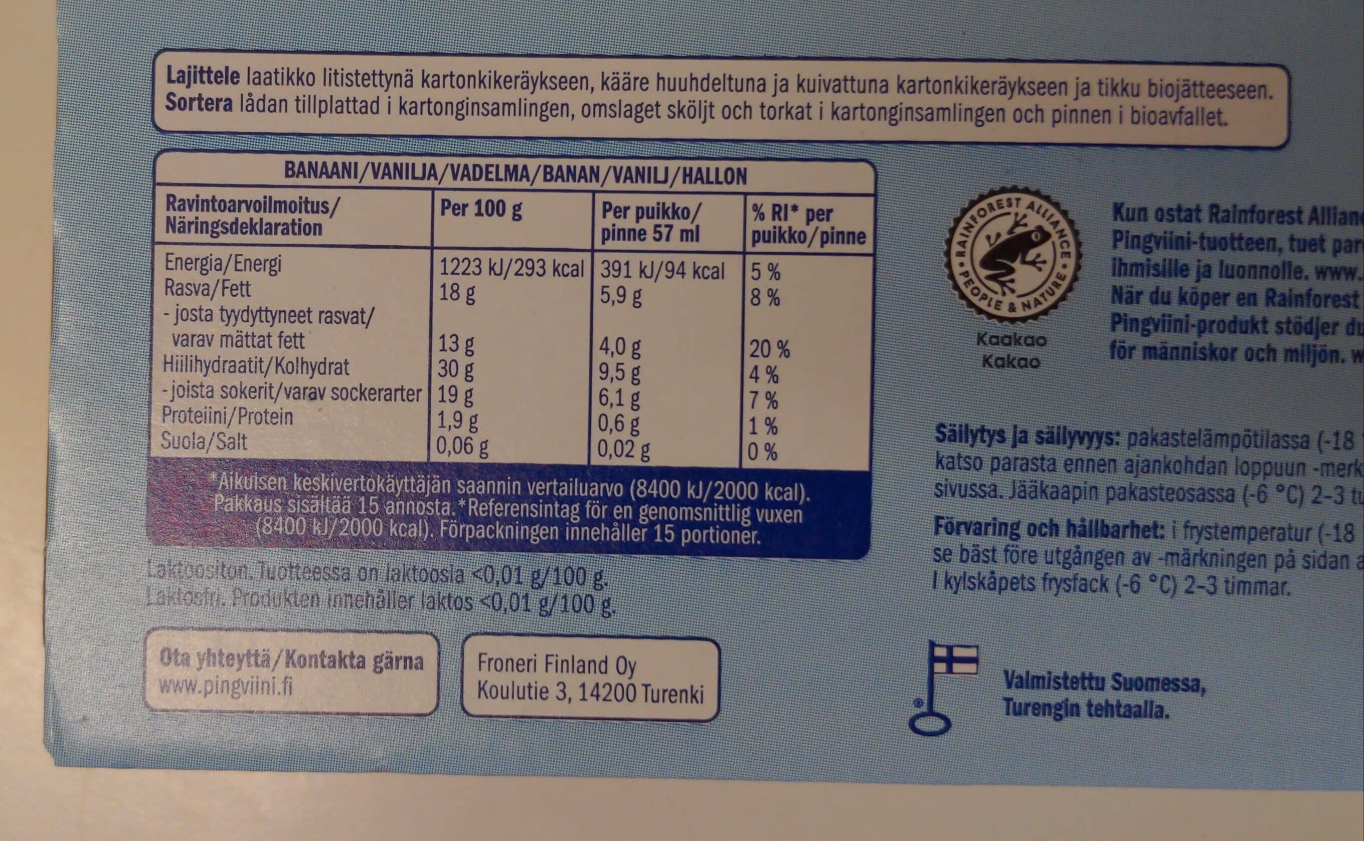 Pingviini Pingviini Puikko Kolmoset packshot