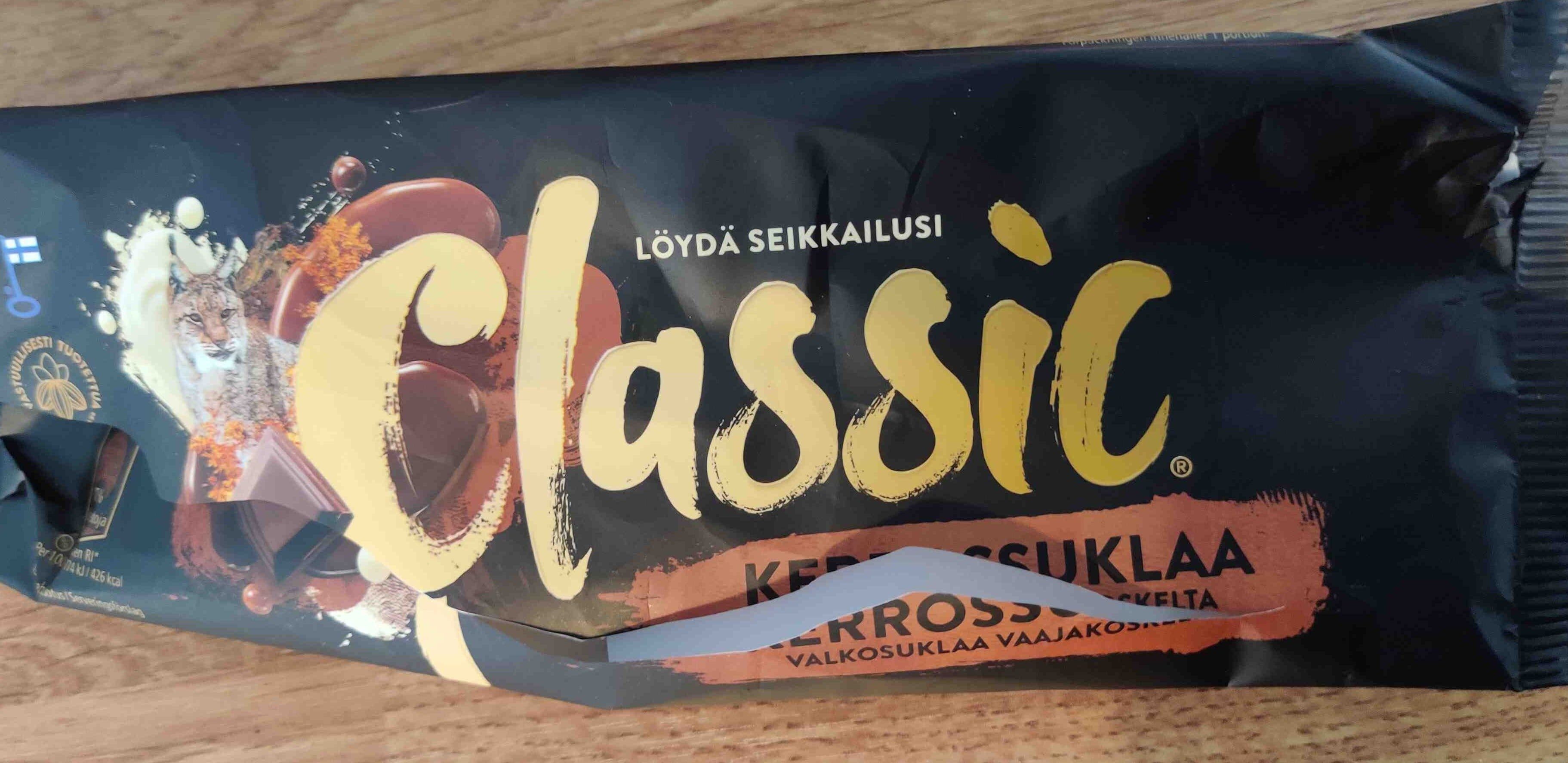 Clsssic Classic kerrossuklaa packshot