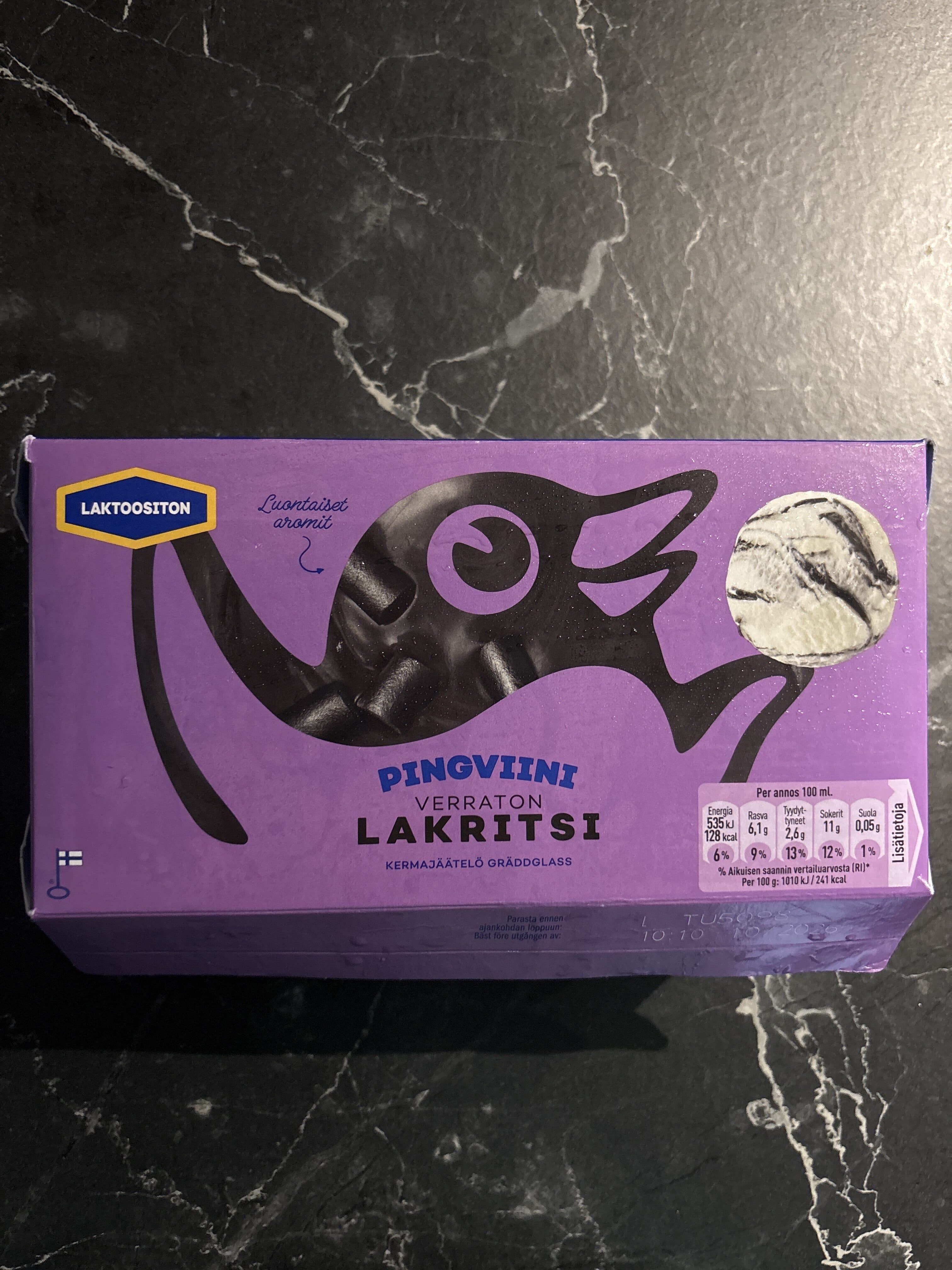 Pingviini Verraton lakritsi packshot