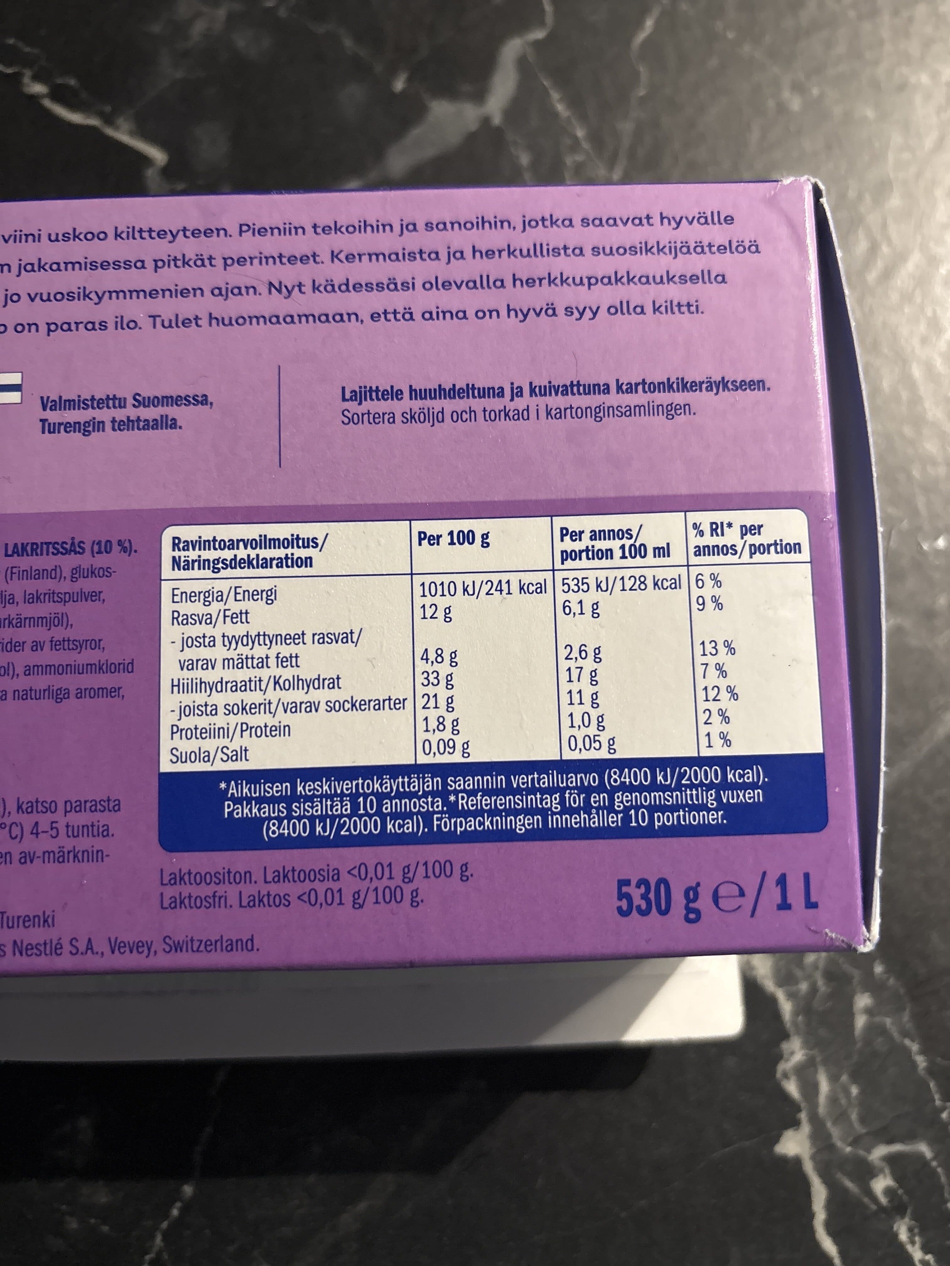 Pingviini Verraton lakritsi packshot