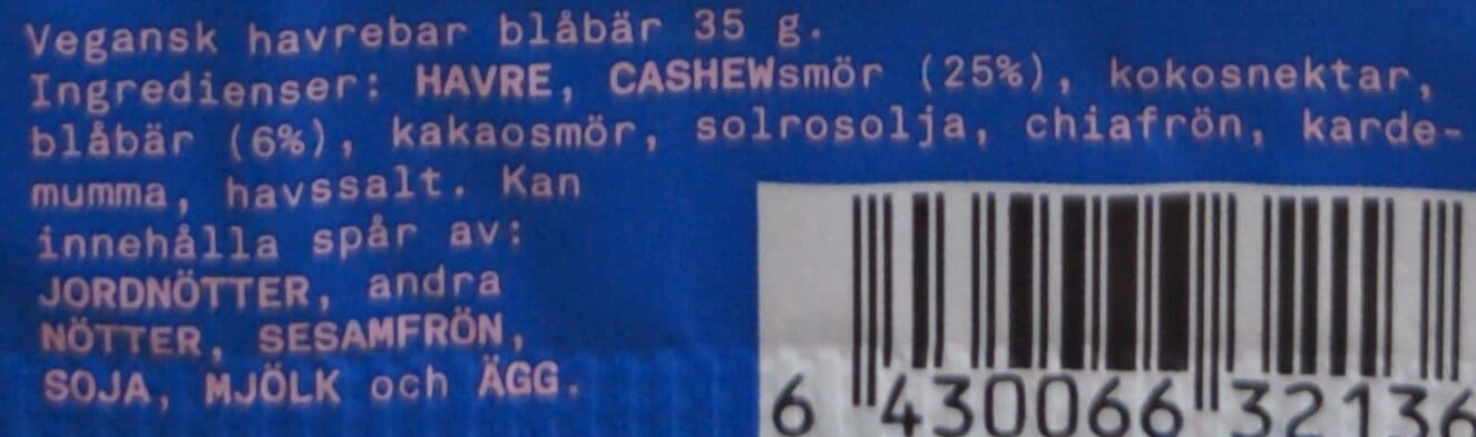 Oatlaws The oat bite blueberry packshot
