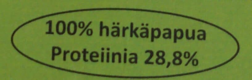 Karviaisten Tila Voima-papu härkäpapumuro packshot