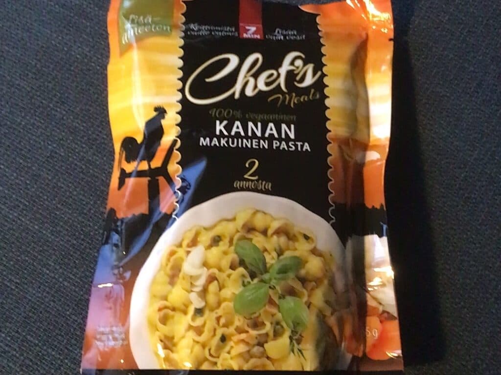 Chef’s Meals Kanan Makuinen Pasta packshot