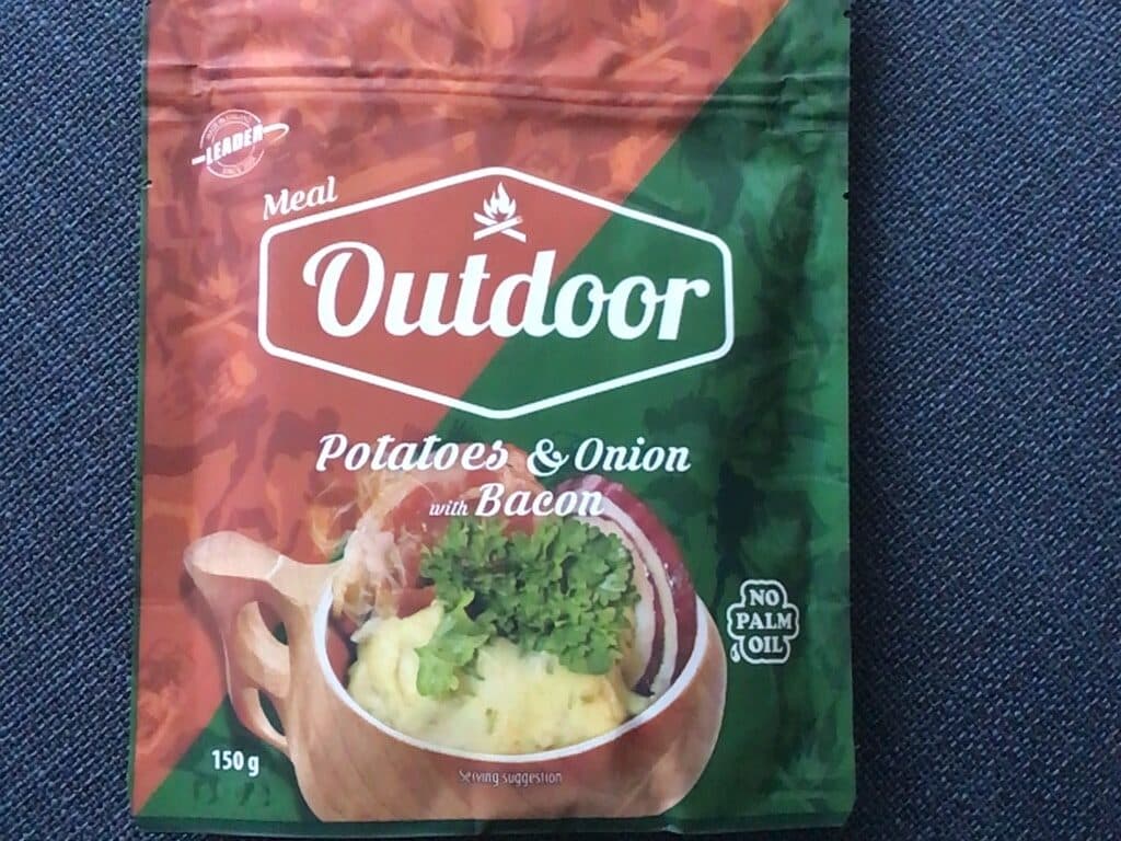 Outdoor Meal Potatoes & Onion with Bacon packshot
