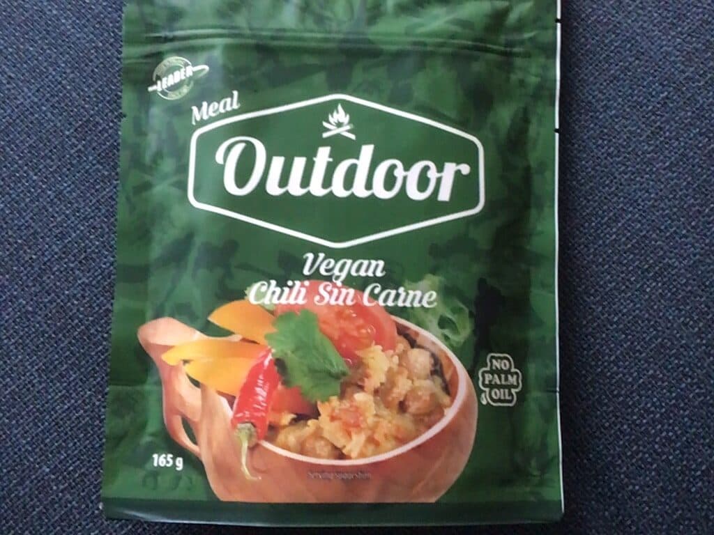 Outdoor Meal Vegan Chili sin Carne packshot