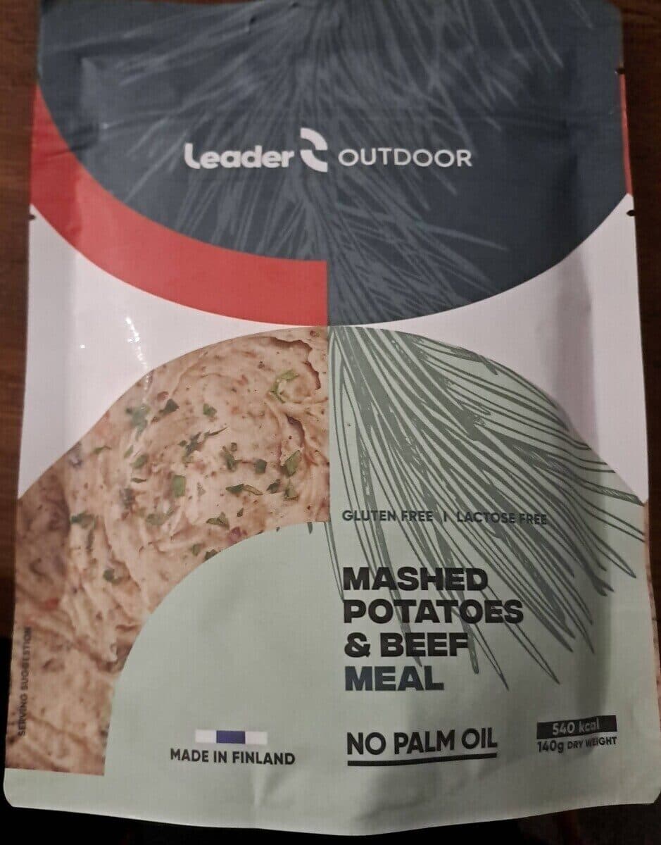 Outdoor Meal Potato Purée with Beef packshot