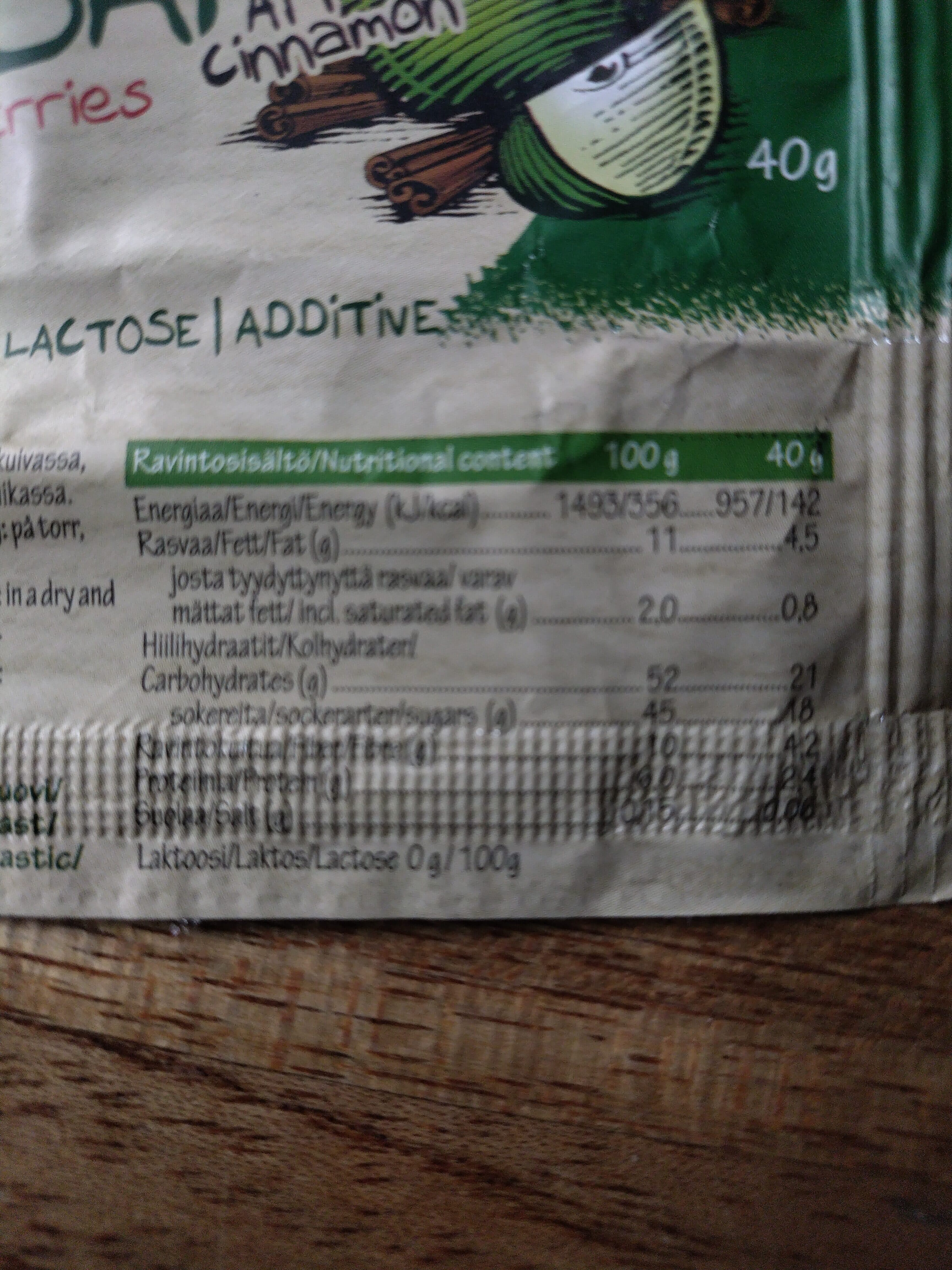Open Food Facts Barebar packshot