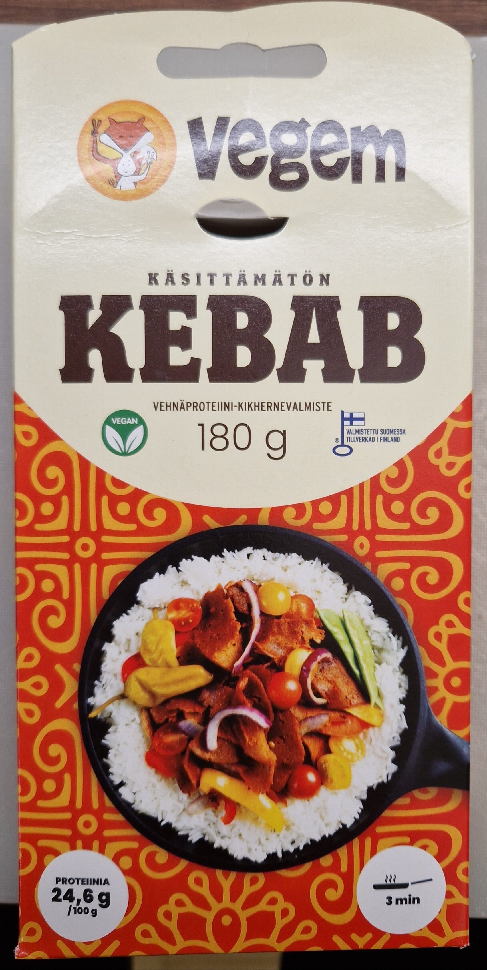 Vegem Käsittämätön Kebab packshot