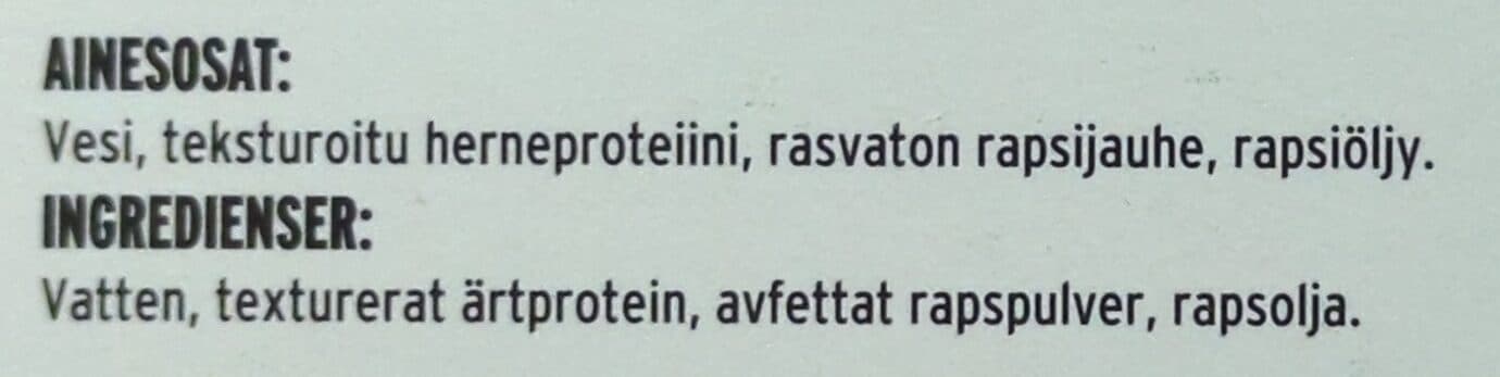 Vegem Jauhis Herneproteiinivalmiste packshot